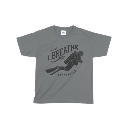 holidive – official dive merchandise tshirt breathe underwater c