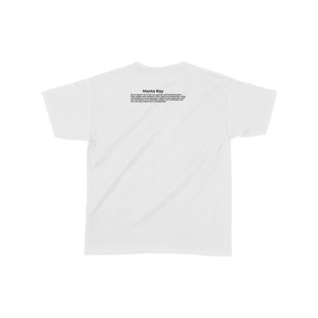 holidive – official dive merchandise tshirt manta ray belakang d