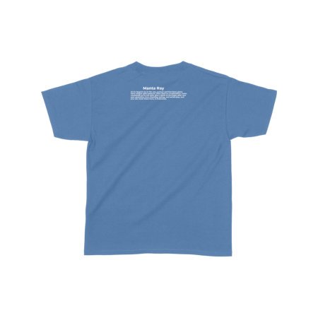 holidive – official dive merchandise tshirt manta ray belakang e